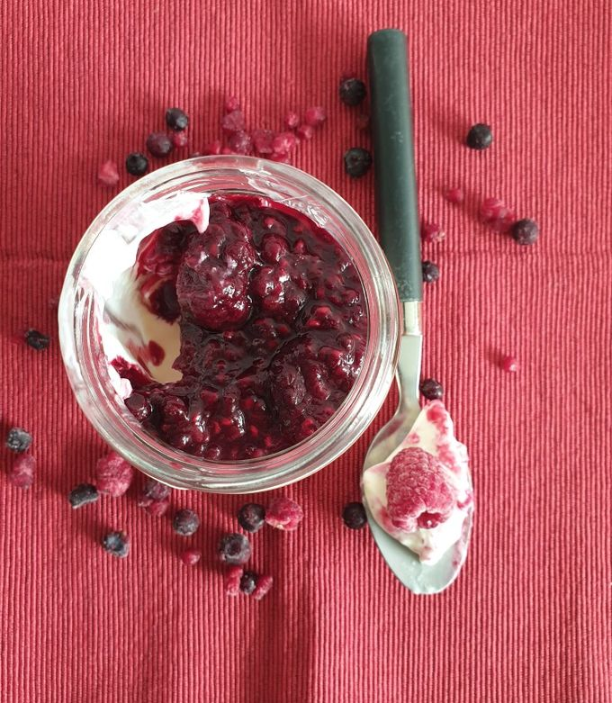 Panna Cotta ai Frutti Rossi