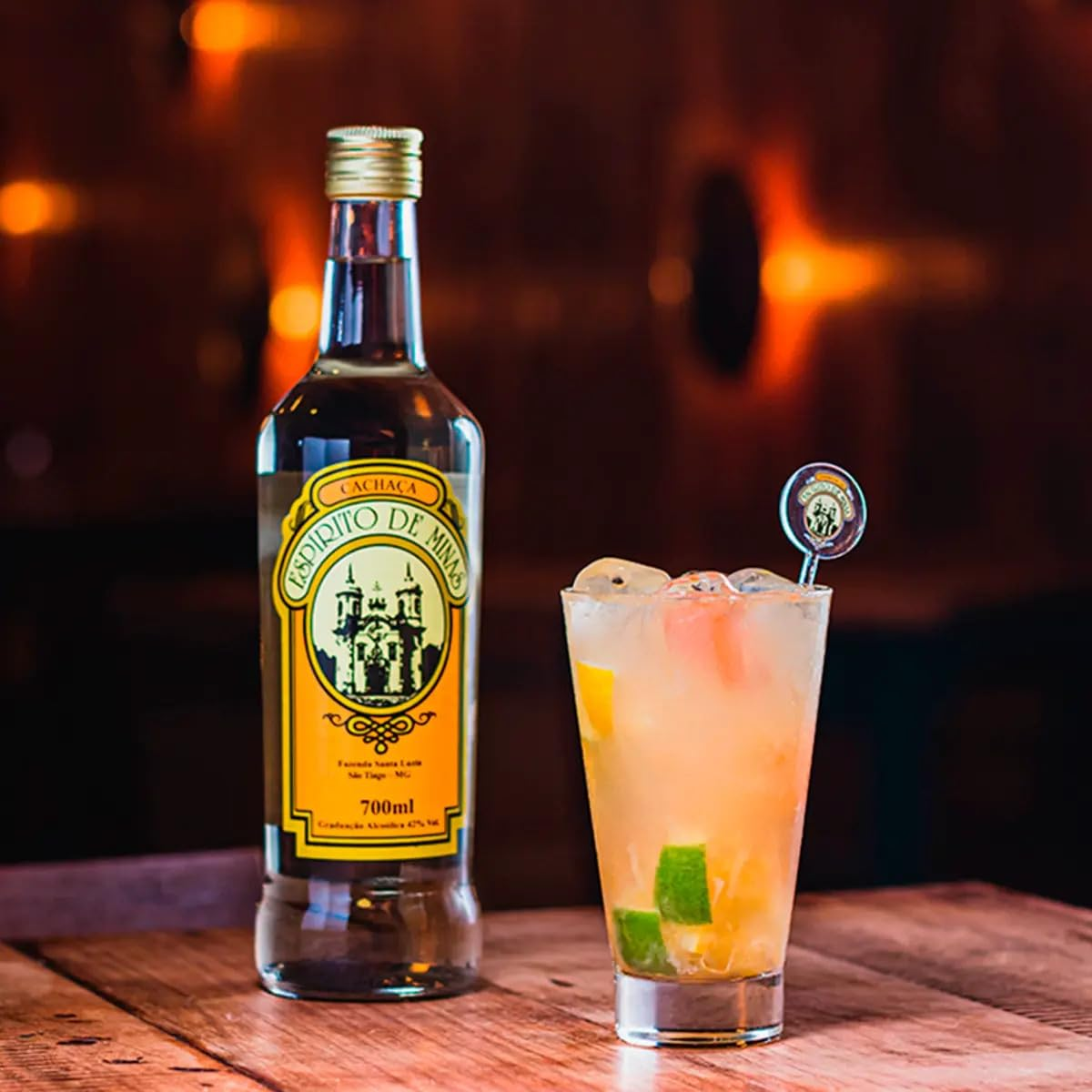 Caipirinha de Cachaça Espírito de Minas